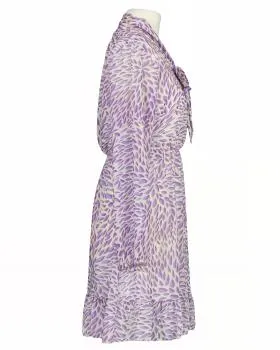 Kleid Chiffon mit Print in  lila von New Collection (Bild 2)