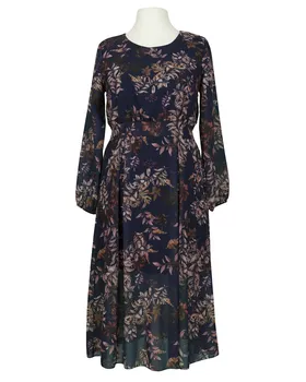 Kleid Cr�pe Chiffon in  blau von Made in Italy (Bild 1)