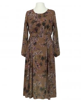 Kleid Crpe Chiffon in  braun von Made in Italy (Bild 1)