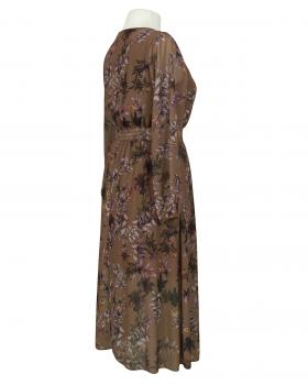 Kleid Crpe Chiffon in  braun von Made in Italy (Bild 2)