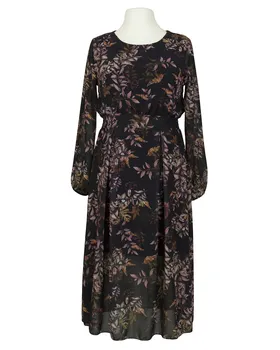 Kleid Cr�pe Chiffon in  schwarz von Made in Italy (Bild 1)