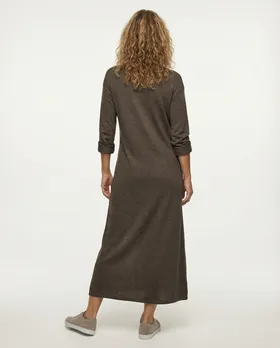 Kleid Feinstrick in  braun von New Collection (Bild 4)