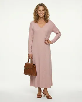 Kleid Feinstrick in  rosa von New Collection (Bild 5)