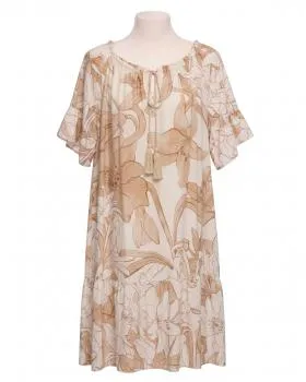 Kleid Floral in  beige von Made in Italy (Bild 1)