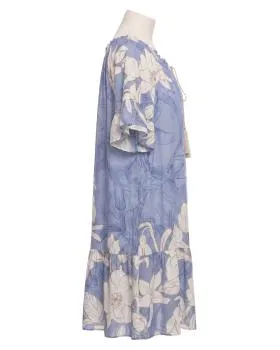 Kleid Floral in  blau von Made in Italy (Bild 2)