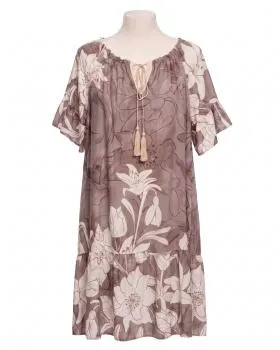 Kleid Floral in  braun von Made in Italy (Bild 1)