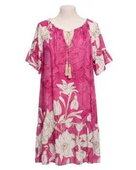 Kleid Floral in  pink von Made in Italy (Bild 1)