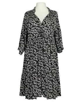 Kleid Floral in  schwarz von Vincenzo Allocca (Bild 1)