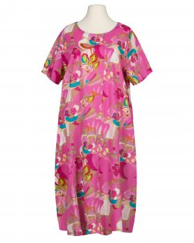 Kleid Floral Baumwolle in  pink von Made in Italy (Bild 1)