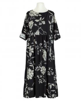 Kleid Floral Baumwolle in  schwarz von Wendy (Bild 1)
