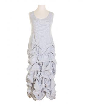 Jerseykleid Raffung in  weiss von FASHION (Bild 1)