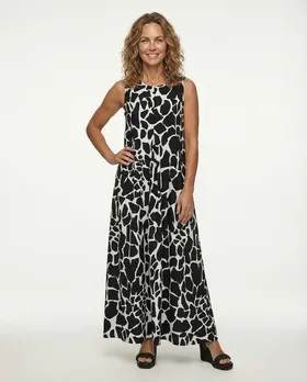 Kleid Giraffen Print in  schwarz von Wendy (Bild 3)