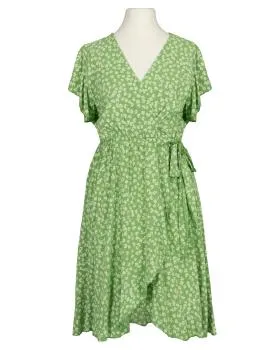 Kleid in Wickeloptik in  gr�n von Made in Italy (Bild 1)