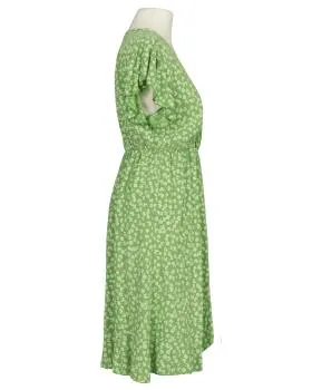 Kleid in Wickeloptik in  gr�n von Made in Italy (Bild 2)