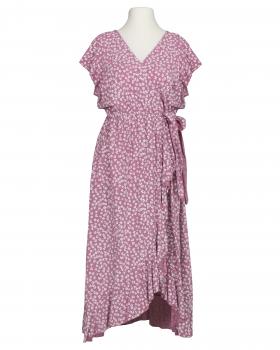 Kleid in Wickeloptik in  rosenholz von Made in Italy (Bild 1)