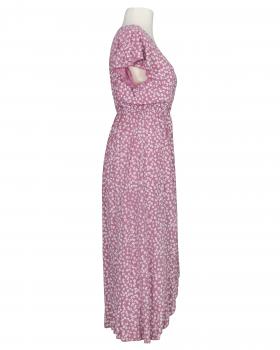 Kleid in Wickeloptik in  rosenholz von Made in Italy (Bild 2)