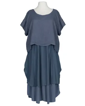 Kleid Lagenlook in  blau von Spaziodonna (Bild 1)