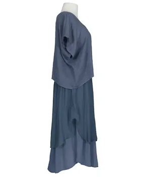 Kleid Lagenlook in  blau von Spaziodonna (Bild 2)