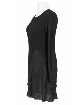 Kleid Lagenlook mit Chiffon in  schwarz von Made in Italy (Bild 2)