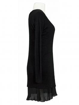 Kleid Lagenlook mit Chiffon in  schwarz von Made in Italy (Bild 3)