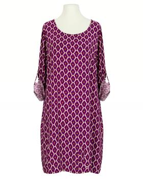 Kleid mit Blumen in  beere von Made in Italy (Bild 1)