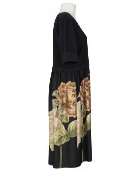 Kleid mit Blumen in  schwarz von Made in Italy (Bild 2)