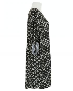 Kleid mit Blumen in  schwarz von Made in Italy (Bild 2)