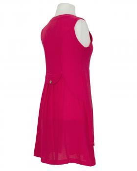 Kleid mit Leinen in  fuchsia von Diana (Bild 2)