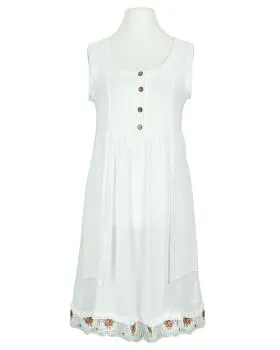 Kleid mit Leinen in  milchwei� von Diana (Bild 1)