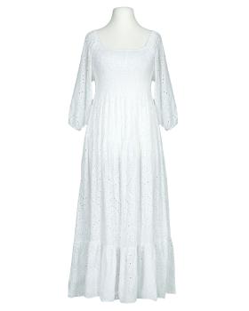 Kleid mit Lochspitze in  weiss von H. Trend (Bild 1)