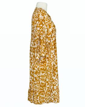 Kleid mit Muster in  camel von H. Trend (Bild 3)