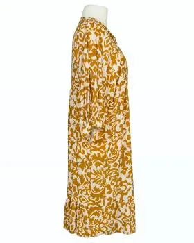 Kleid mit Muster in  camel von H. Trend (Bild 3)