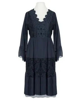 Kleid mit Seide in  blau von Diana (Bild 1)