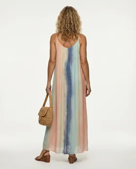Kleid mit Seide in  bunt von SENES Paris (Bild 4)
