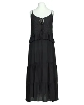 Kleid mit Seide in  schwarz von H. Trend (Bild 1)