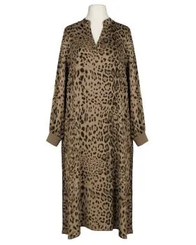Kleid mit Seide Leoprint in  camel von Style Touch (Bild 1)