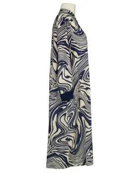 Kleid mit Seide Swirl-Print in  blau von Style Touch (Bild 2)