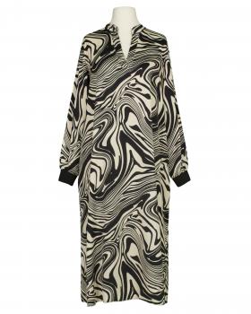 Kleid mit Seide Swirl-Print in  schwarz von Style Touch (Bild 1)