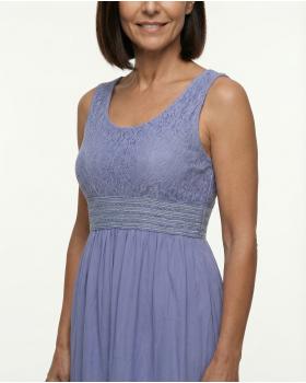 Kleid mit Spitze in  blau von Link Fashion (Bild 2)