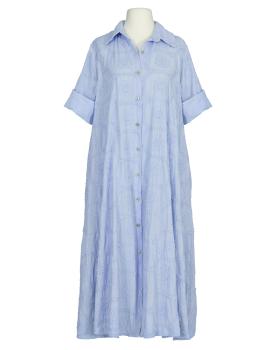 Kleid mit Stickerei in  hellblau von H. Trend (Bild 1)