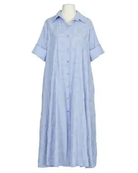 Kleid mit Stickerei in  hellblau von H. Trend (Bild 1)