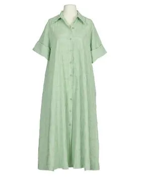 Kleid mit Stickerei in  mint von H. Trend (Bild 1)