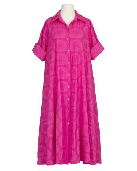 Kleid mit Stickerei in  pink von H. Trend (Bild 1)