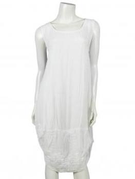 Kleid mit Stickerei in  weiss von Spaziodonna (Bild 1)
