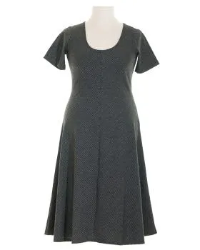 Kleid Streifen in  schwarz von FASHION (Bild 1)