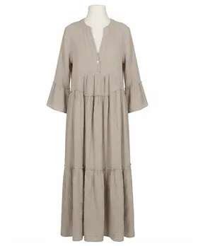 Kleid Musselin in  beige von Made in Italy (Bild 1)