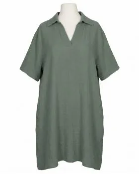 Kleid Musselin in  salbei von Made in Italy (Bild 1)
