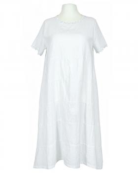 Kleid Stickerei A-Linie in  weiss von Spaziodonna (Bild 1)