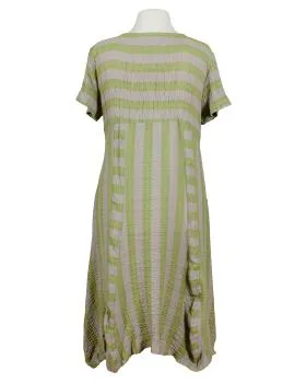 Kleid Streifen A-Schnitt in  kiwi von Zedd (Bild 2)
