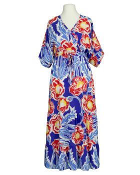 Kleid Viskose Floral in  blau von H. Trend (Bild 1)